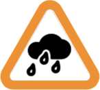 Regenwarnung